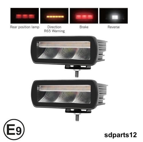 Led heckleuchte 12v - 2x, 24v