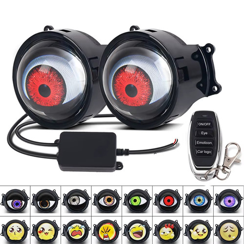 Dynamische led devil - devil, eyes