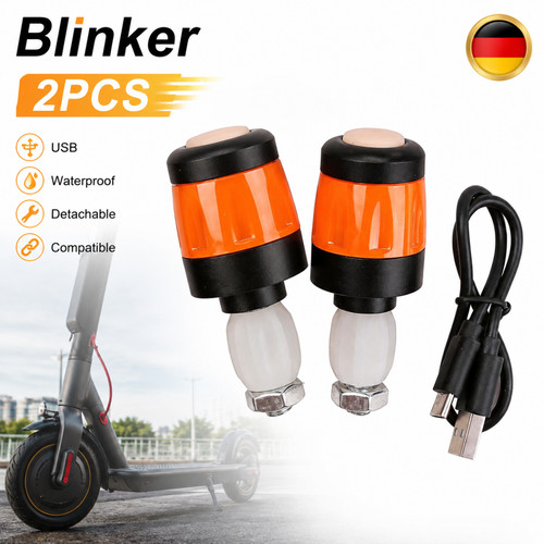 Blinkerlicht led usb aufladbar - blinkerlicht, usb-aufladbar