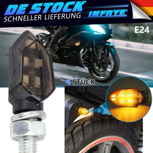 4pcs 12v led motorrad mini - 12v,