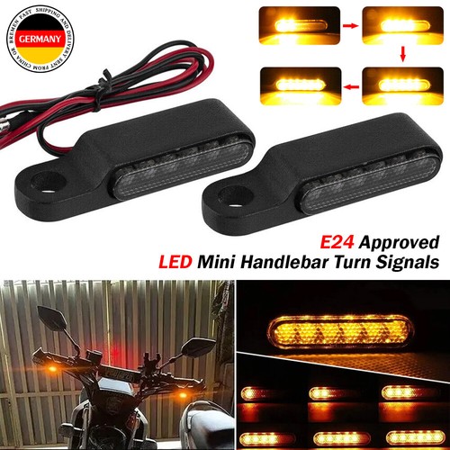 Led motorrad e24 geprüft - 2x,